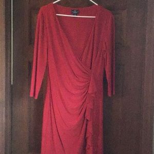 Ladies red dress